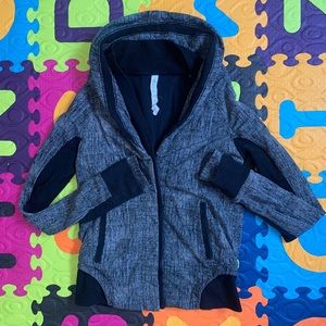 Lululemon To Class Sweater Jacket Button Up Cardigan w Thumbholes 6 Yoga Cozy